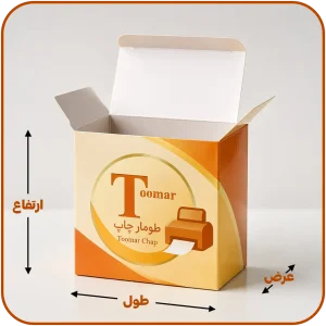 راهنمای ابعاد طراحی جعبه قفلی